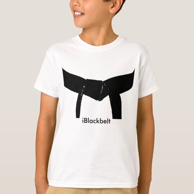 Martial Arts iBlackbelt T-Shirt (Front)