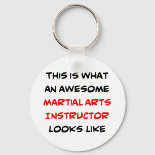 martial arts instructor, awesome key ring