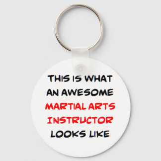 martial arts instructor, awesome key ring