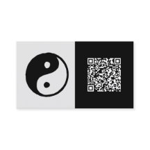 Martial Arts Instructor QR Business Card