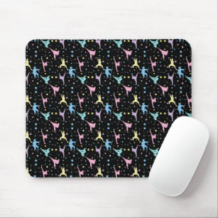 Martial Arts Karate Abstract Stars Sparkles Mouse Mat