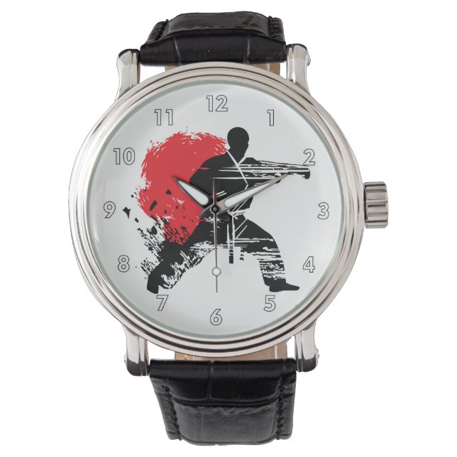 Martial Arts Karate Combat Fighting Watch (Front)