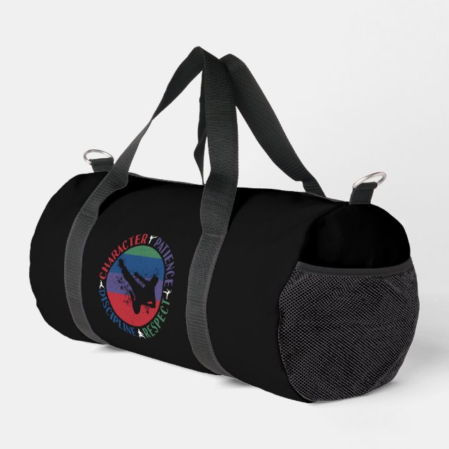 Martial Arts - Karate Core Values Duffle Bag (Right Corner)