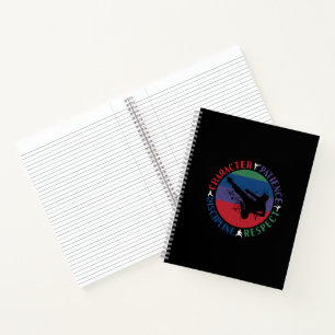 Martial Arts - Karate Core Values Notebook