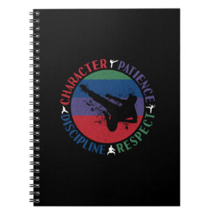 Martial Arts - Karate Core Values Notebook