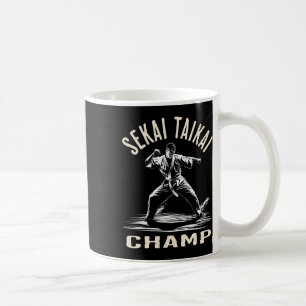 Martial Arts Karate Fan - Dynamic Artist Design Coffee Mug