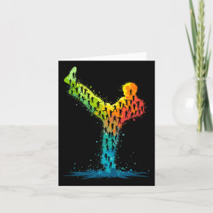 Martial Arts Karate Fighter  Card