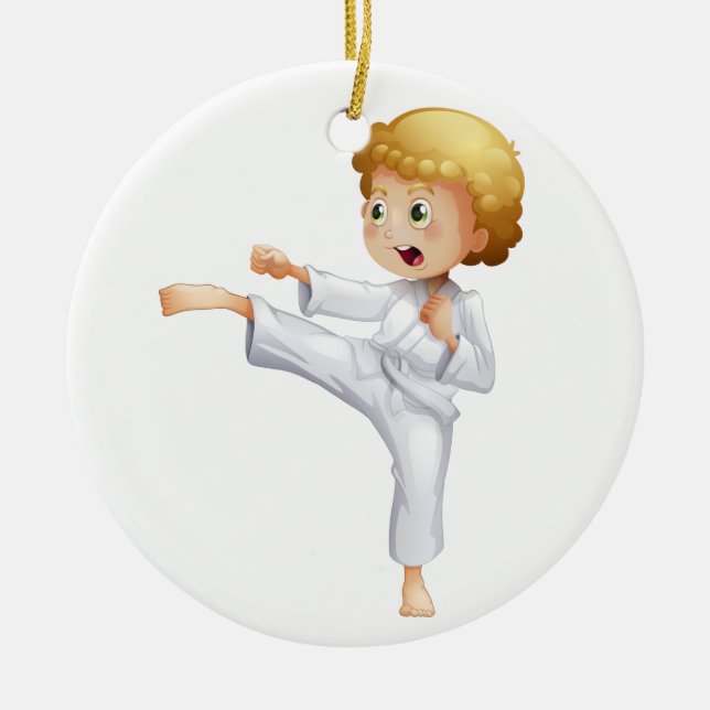 Martial Arts / Karate Ornament (Front)