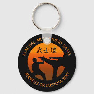 Martial Arts Karate Taekwondo Kung Fu Studio Owner Key Ring
