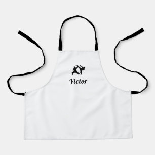 Martial Arts Karate Taekwondo Muay Thai Boys Name  Apron