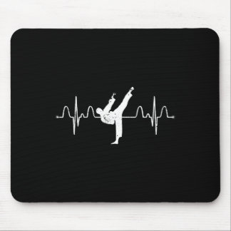 Martial Arts Karateist Heartbeat Comt Sport Athlet Mouse Mat