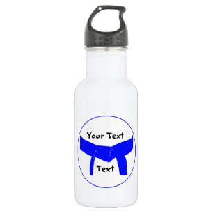Martial Arts Light Blue Belt 532 Ml Water Bottle