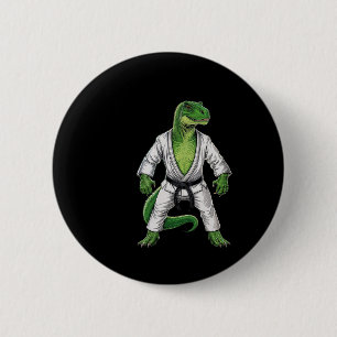 Martial Arts Ninja Jiu Jitsu Karate 6 Cm Round Badge