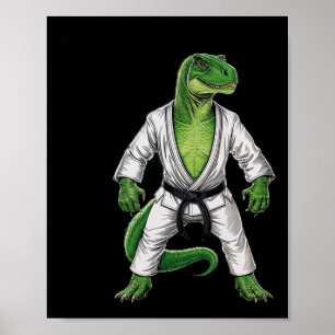 Martial Arts Ninja Jiu Jitsu Karate Poster