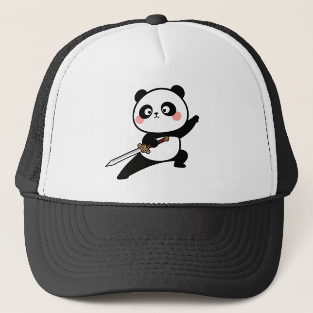 Martial Arts Panda Hat (Front)