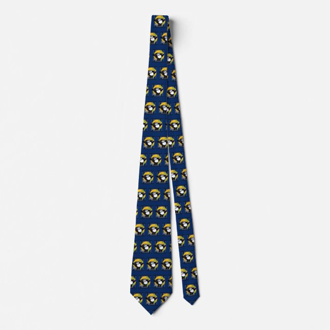 Martial Arts Panda  Tie (Front)
