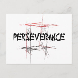 Martial Arts Perseverance Postcard