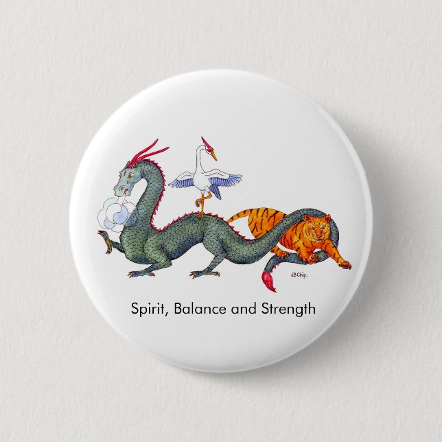 Martial arts pin (Front)