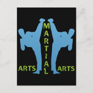 MARTIAL ARTS POSTCARD