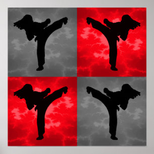 Martial Arts Poster