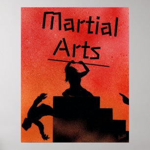Martial Arts Poster