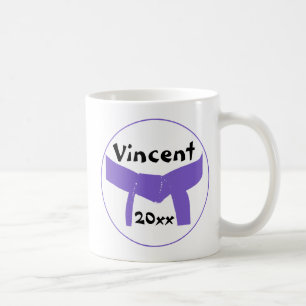 Martial Arts Purple Belt Coffee Mug