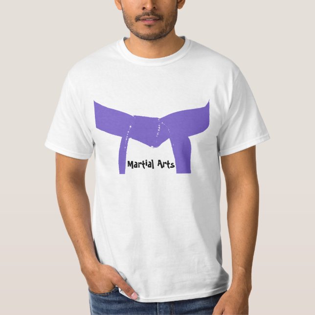 Martial Arts Purple Belt T-Shirt (Front)