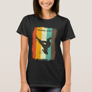 Martial Arts Retro 70s Vintage Taekwondo Karate T-Shirt