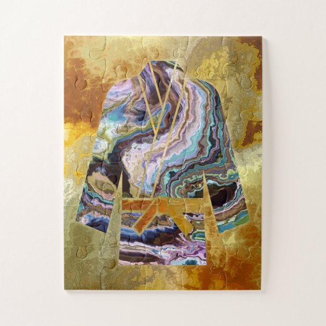 Martial Arts Robe - Dogi Keikogi Gi - Karate Judo Jigsaw Puzzle (Vertical)