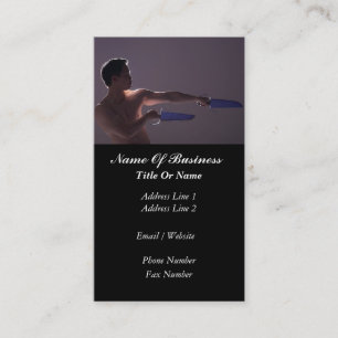 Martial Arts School Business Card