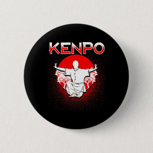 Martial Arts Shirt Kenpo T Shirt Kenpo Karate Shir 6 Cm Round Badge