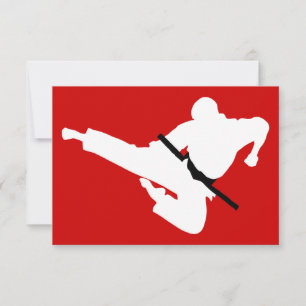martial arts silhouette