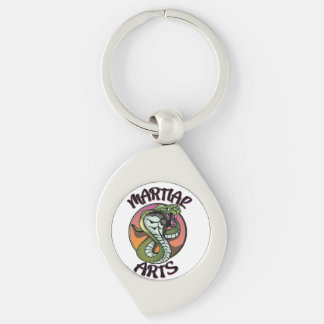 Martial Arts Snake Key Ring