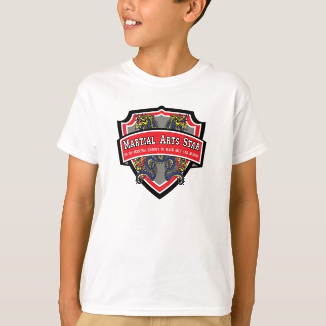 Martial Arts Star T-Shirt (Front)
