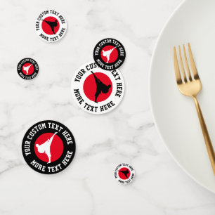 Martial arts theme karate Birthday party confetti