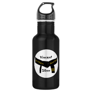 Martial Arts Third Degree Black Belt 532 Ml Water Bottle