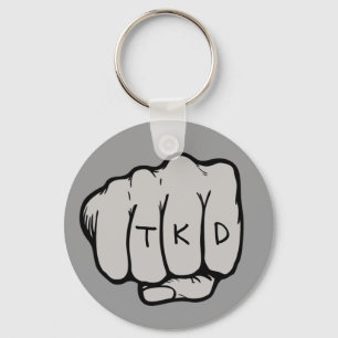 Martial Arts TKD Fist Key Ring