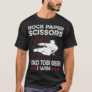 Martial Arts Training Tobi Geri Funny Karate T-Shirt