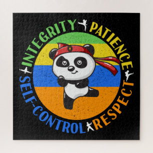 Martial Arts Values - Boys Karate Jigsaw Puzzle