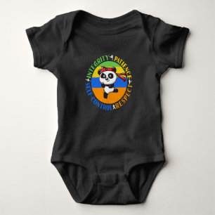 Martial Arts Values - Boys Karate Mindset Baby Bodysuit