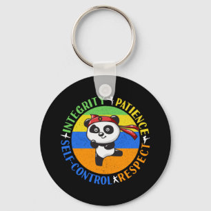 Martial Arts Values - Boys Karate Mindset Key Ring