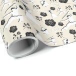 Martial Arts Wedding Wrapping Paper<br><div class="desc">Martial Arts Wedding Wrapping Paper. Paper Colour is Beige or Cream. Available in multiple colours,  sizes and two finishes. www.hotpocketgraphics.com</div>