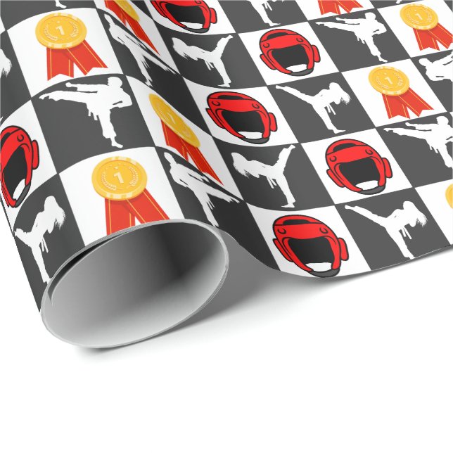 Martial Arts Wrapping Paper (Roll Corner)