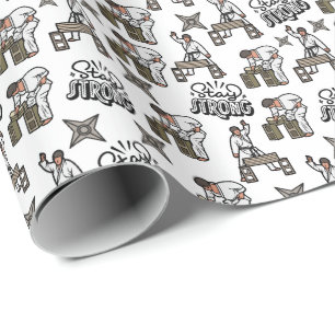 Martial Arts Wrapping Paper