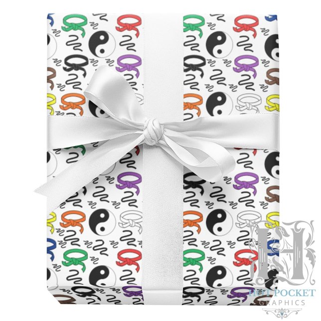 Martial Arts Wrapping Paper (Creator Uploaded)