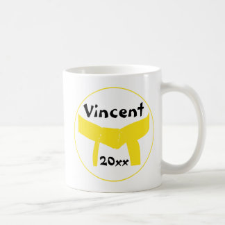 Martial Arts Yellow Belt Coffee Mug