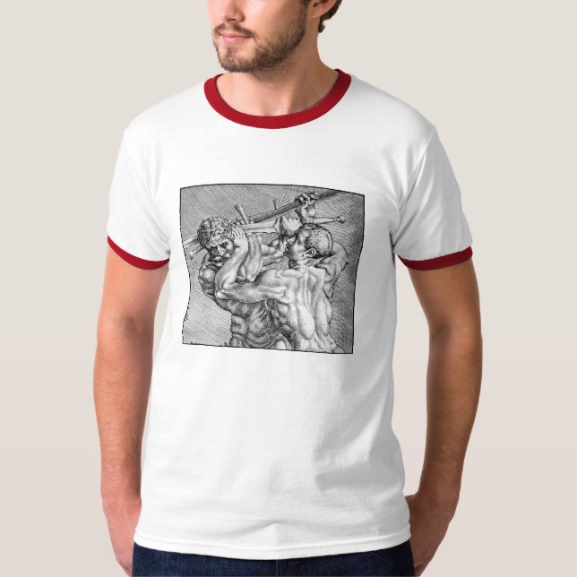 Martial Discipline ringershirt T-Shirt (Front)