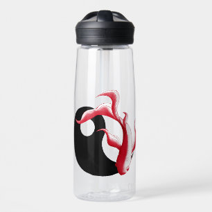 Martial Flow Abstract YinYang Martial Art Water B Bottle