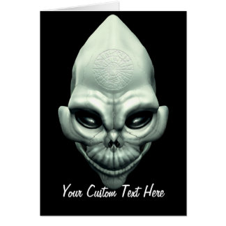 Martian Alien Extraterrestrial Outer Space Skull