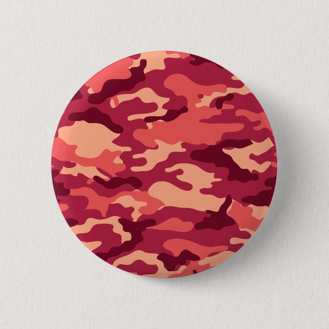 MARTIAN DESERT CAMO / CAMOUFLAGE DAZZLE PATTERN 6 CM ROUND BADGE (Front)